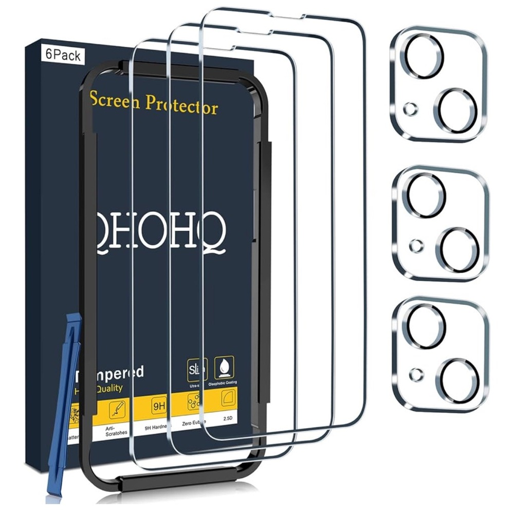 New set of 3 screen and camera protectors iPhone 14 Plus/Max 6.7” 🎈2 for $5🎈